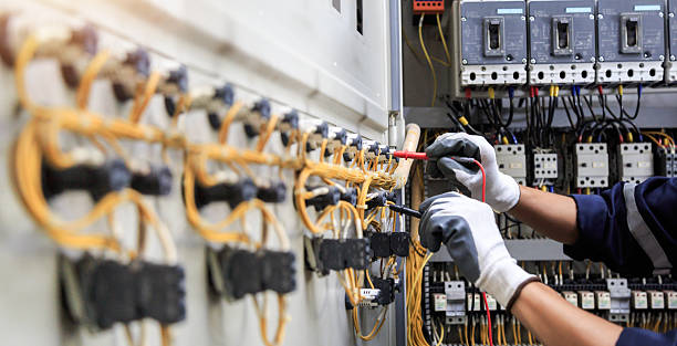 Professional Electrician technician working in Angola, NY